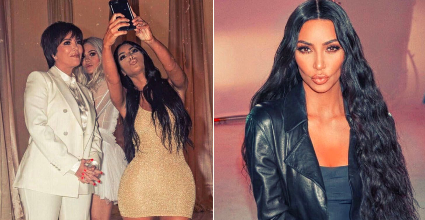 Kim Kardashian Wears Money Outfit To Anastasia Beverly Hills Party